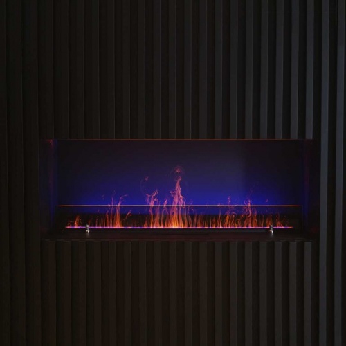 Электроочаг Schönes Feuer 3D FireLine 1500 Blue (с эффектом cинего пламени) в Иркутске