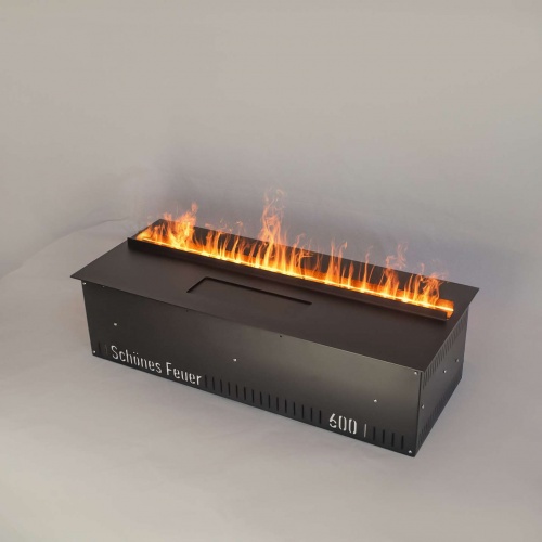 Электроочаг Schönes Feuer 3D FireLine 600 Pro со стальной крышкой в Иркутске