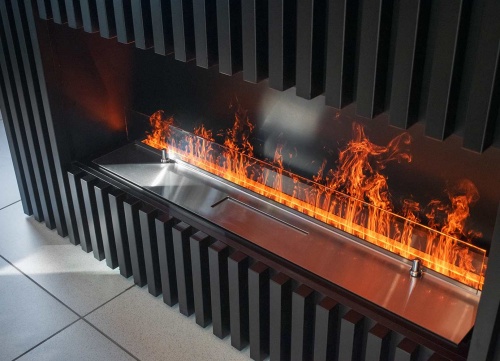 Электроочаг Schönes Feuer 3D FireLine 800 со стальной крышкой в Иркутске