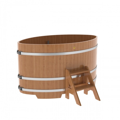 Купель овальная из дуба BentWood 1,08х1,75