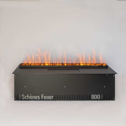 Электроочаг Schönes Feuer 3D FireLine 800 Pro со стальной крышкой в Иркутске