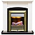 Каминокомплект Dimplex Baltimore (слоновая кость)+Danville Antique Brass