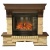 Каминокомплект InterFlame Экстер Rock Beige/Black (темный дуб)+Panoramic 25 в Иркутске
