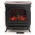 Электрокамин напольный Nottingham (черный)