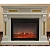 Каминокомплект Real Flame Corsica 26 (белый дуб)+Moonblaze Deluxe